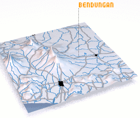 3d view of Bendungan