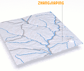 3d view of Zhangjiaping