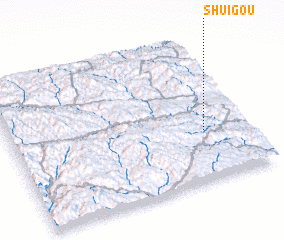 3d view of Shuigou