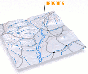3d view of Xiangning