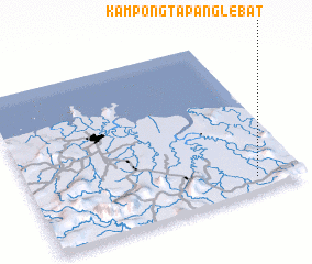 3d view of Kampong Tapang Lebat