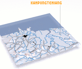 3d view of Kampung Temiang