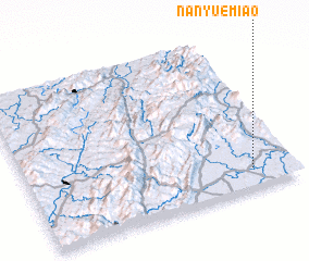 3d view of Nanyuemiao