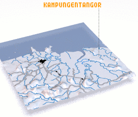 3d view of Kampung Entangor