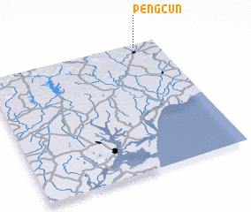 3d view of Pengcun