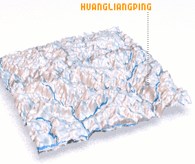 3d view of Huangliangping