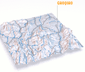 3d view of Gaoqiao