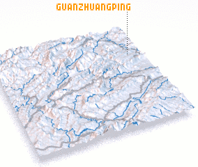 3d view of Guanzhuangping