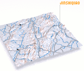 3d view of Jinshiqiao