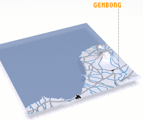 3d view of Gembong