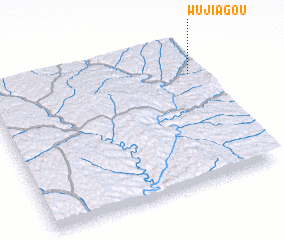 3d view of Wujiagou