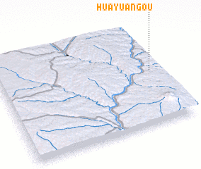 3d view of Huayuangou
