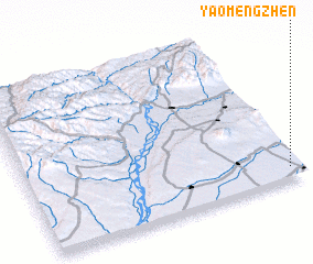 3d view of Yaomengzhen