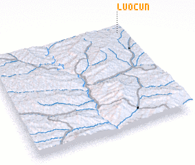 3d view of Luocun