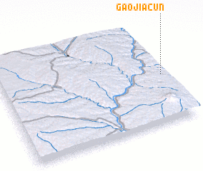 3d view of Gaojiacun