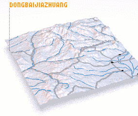 3d view of Dongbaijiazhuang