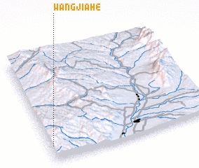 3d view of Wangjiahe