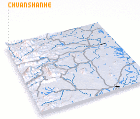 3d view of Chuanshanhe