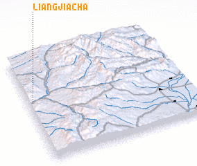 3d view of Liangjiacha