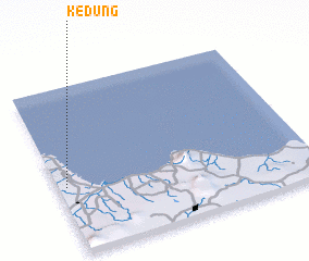 3d view of Kedung