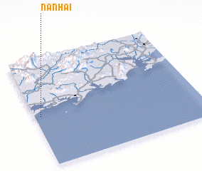 3d view of Nanhai