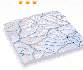 3d view of Hejialing