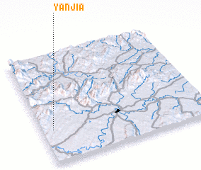 3d view of Yanjia