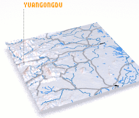 3d view of Yuangongdu