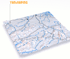 3d view of Yanjiaping