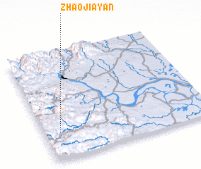 3d view of Zhaojiayan