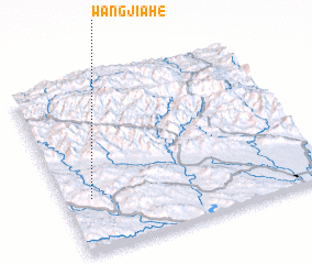 3d view of Wangjiahe