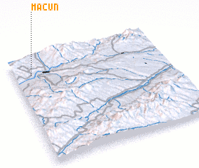 3d view of Macun