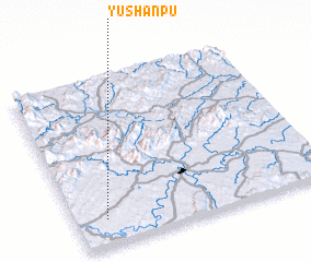 3d view of Yushanpu