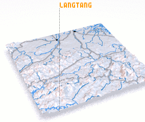 3d view of Langtang