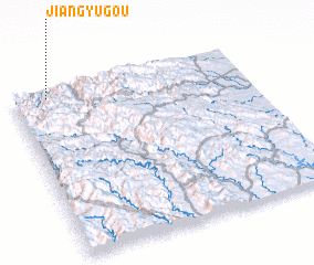 3d view of Jiangyugou