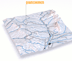 3d view of Qianshimen