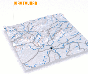 3d view of Qiaotouwan