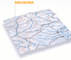 3d view of Hanjiashan