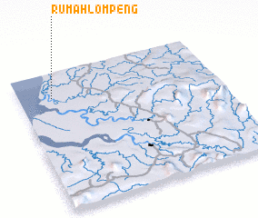 3d view of Rumah Lompeng