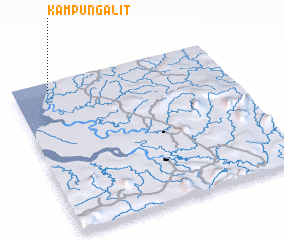 3d view of Kampung Alit
