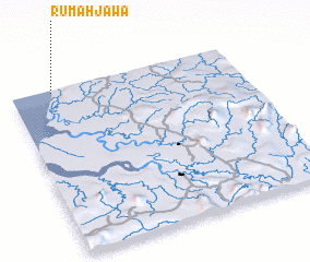 3d view of Rumah Jawa