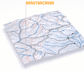 3d view of Hongyanchuan