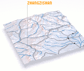 3d view of Zhangzishan