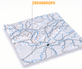 3d view of Zhouwangpu