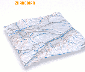 3d view of Zhangdian