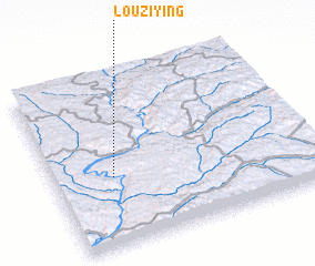 3d view of Louziying