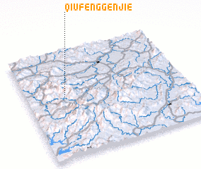 3d view of Qiufenggenjie