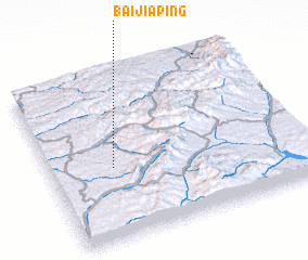3d view of Baijiaping
