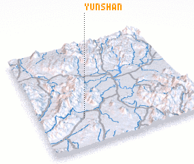3d view of Yunshan