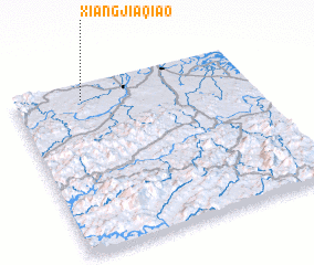 3d view of Xiangjiaqiao